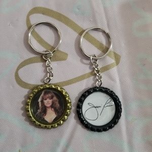 Jenni Rivera Bottle Cap Keychains